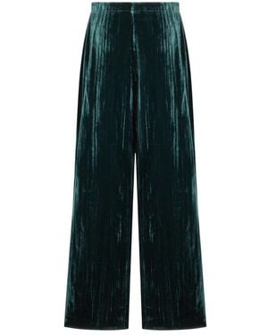 Emporio Armani Wide Trousers - Green