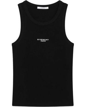 Givenchy Sleeveless Tops - Black