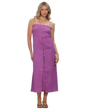 Antik Batik Kleedjes ,Paars ,Katoen Dahia Sundress