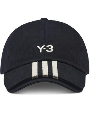 Y-3 Stripes Cap - Blau