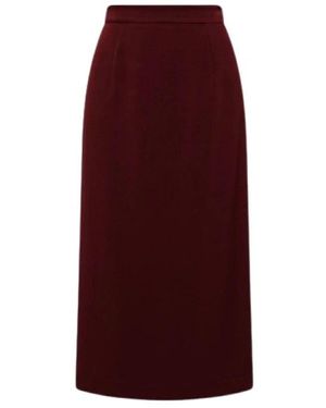 Marella Midi Skirts - Red