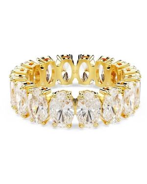 Swarovski Matrix Ring Mit Kristall - Mettallic