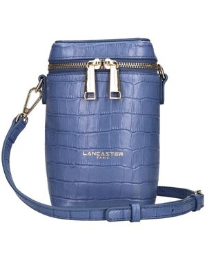 Lancaster Umhängetasche Aus Leder - Blau