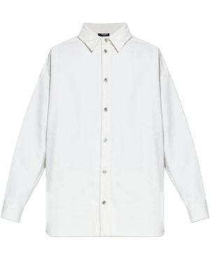 Balmain Casual Shirts - White