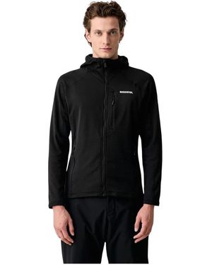 Rossignol Fitness ,Zwart ,Polyester Blackside Mix Full-Zip Hoodie