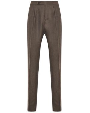 Incotex Slim-Fit Trousers - Grey