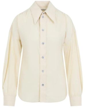 Lemaire Shirt Met Puntkraag - Wit