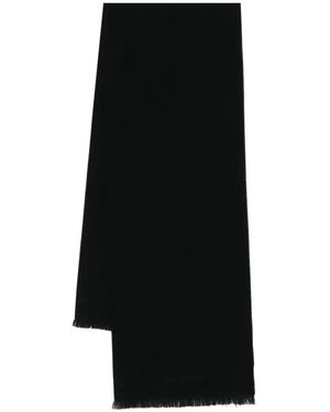 Corneliani Luxuriöser Wollschal Made - Schwarz