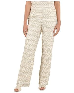 Nukus Vajenne Broek Zigzag - Naturel