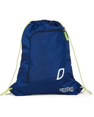 ergobag Blauwe Sporttas Met Rits Voor Kinderen