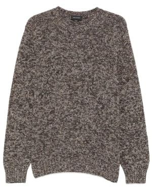 Tagliatore Round-Neck Knitwear - Grigio