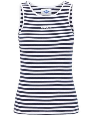 Ball Sleeveless Tops - Blu