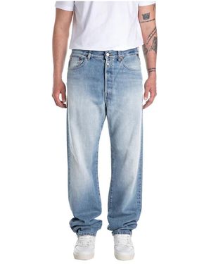 Replay Straight Jeans - Blu