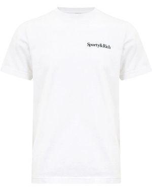 Sporty & Rich T-Shirts - Blanco
