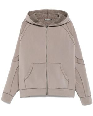 OTTOLINGER Neutrale Hoodie Met Rits Buitenkleding Lange Mouwen - Grijs