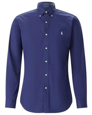 Polo Ralph Lauren Overhemden ,Blauw ,Casual Shirts