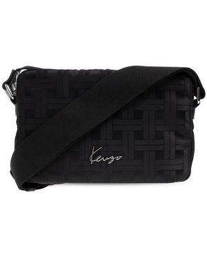 KENZO Schoudertas Met Logo - Zwart