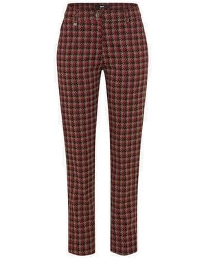 Brax Slim-Fit Broeken - Rood