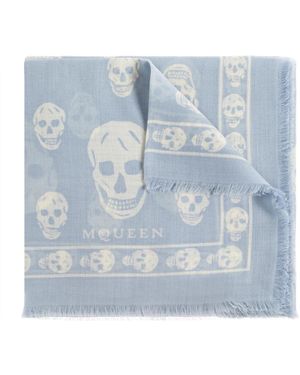 McQueen Scarves - Azul