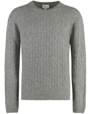 THE (Alphabet) Cashmere Knitwear - Grey