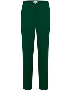 Soaked In Luxury Slim-Fit Trousers - Green
