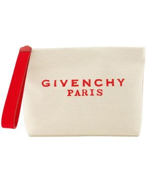 Givenchy Tassen ,Katoen Canvas Pouch - Roze