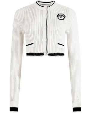 Philipp Plein Cardigans - Blanco