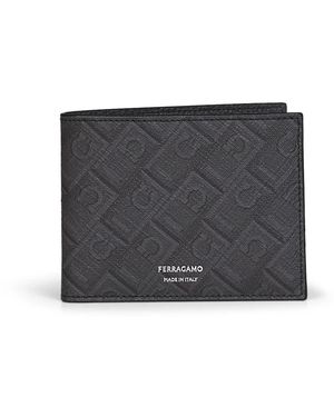 Ferragamo Monogram Wallet - Schwarz