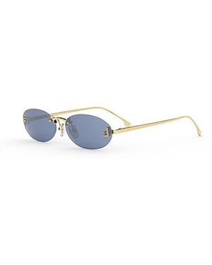 Fendi First Crystal Zonnebril - Blauw