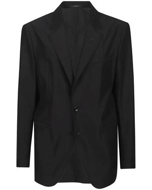 Tom Ford Parachute Poplin Blazer - Zwart