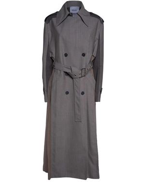 Erika Cavallini Semi Couture Trench Coats - Grey
