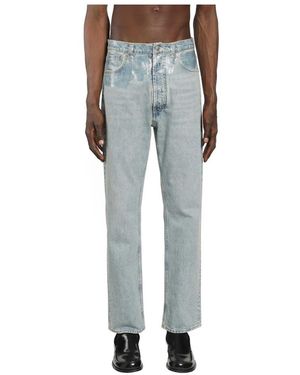 Maison Margiela Gerades Jeans - Blau