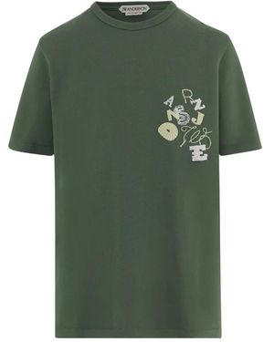 JW Anderson T-Shirts - Verde