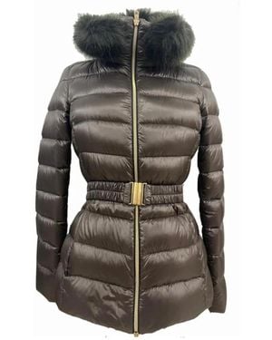 Herno Faux Fur & Shearling Jackets - Grey