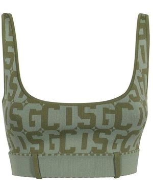 Gcds Sleeveless Tops - Green