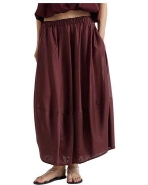 MEIMEIJ Maxi Skirts - Rojo