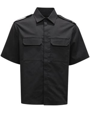 Neil Barrett Short Sleeve Shirts - Nero