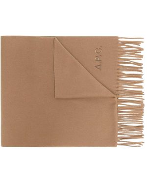 A.P.C. Winter Scarves - Natural