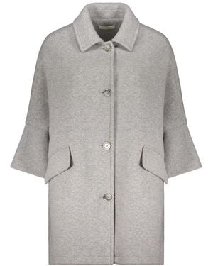 Fedeli Single-Breasted Coats - Gris
