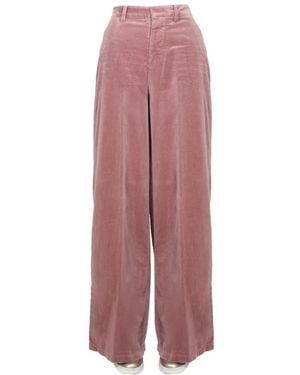 DSquared² Wide Trousers - Purple