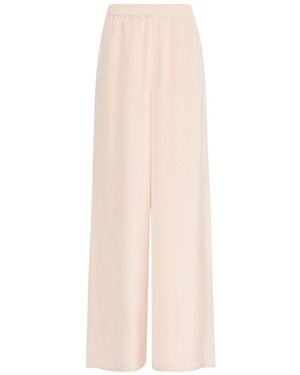 Max Mara Wijde Broek - Naturel