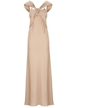 D.exterior Maxi Dresses - Natural