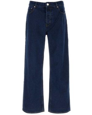 Ami Paris Wide Jeans - Blue