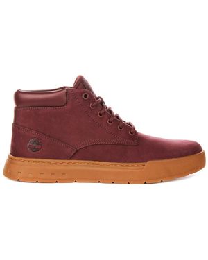 Timberland Lace-Up Boots - Red