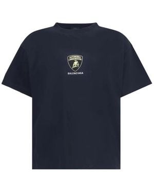 Balenciaga T-Shirts - Azul