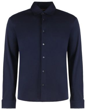 Moorer Casual Shirts - Blue