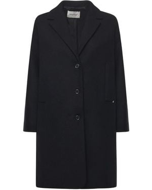 Ottod'Ame Single-Breasted Coats - Black