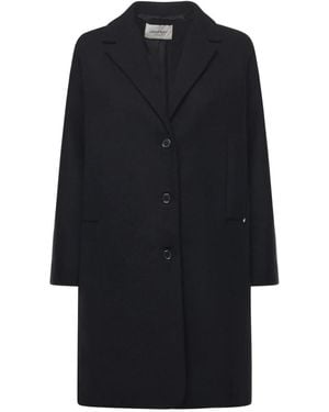 Ottod'Ame Single-Breasted Coats - Black