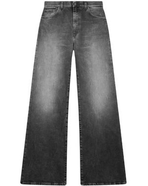 Dondup Wide Jeans - Grey