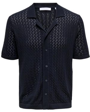 Only & Sons Onssanto Resort Shirt - Blauw